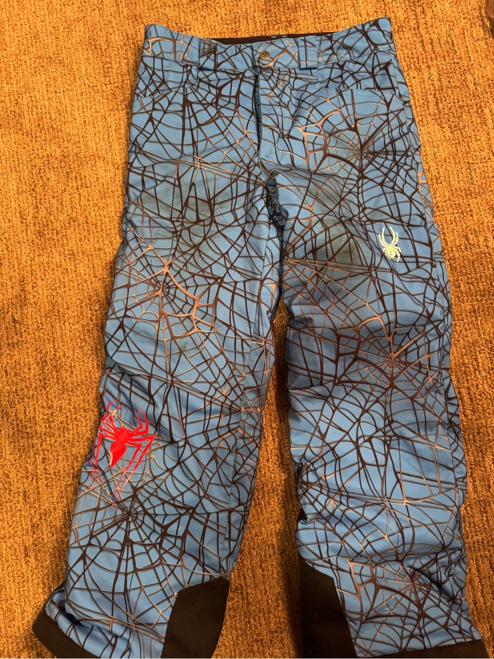 Spyder Blue Spiderweb Snow/Ski Pants